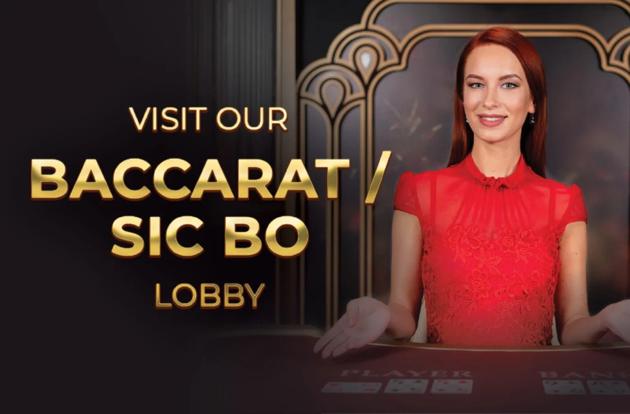 Baccarat e Poker ao Vivo